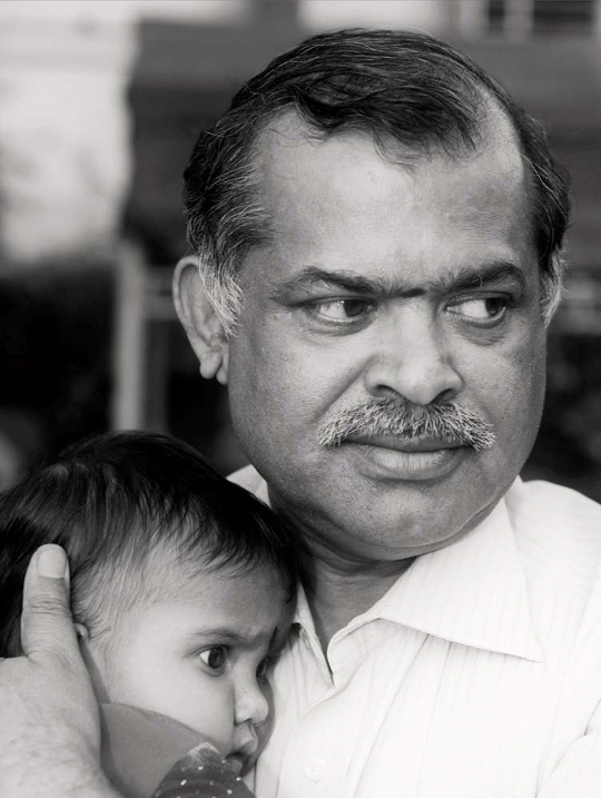 Pappa Vidyaakar, founder of Udavum Karangal. Pic: Uduvam Karangal